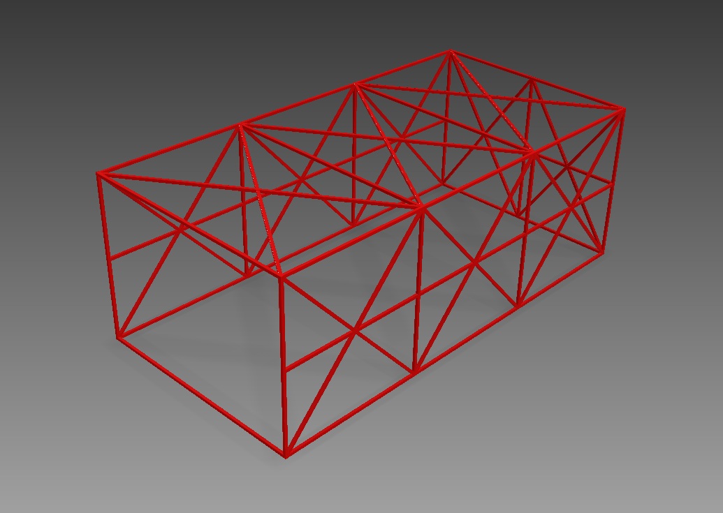 车库框架 6x3x2,2